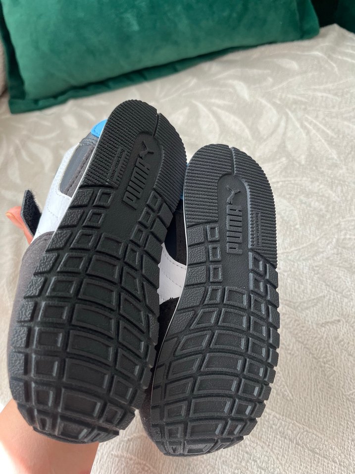 Orijinal Gri Puma Erkek Çocuk Spor Ayakkabı - Görsel 3