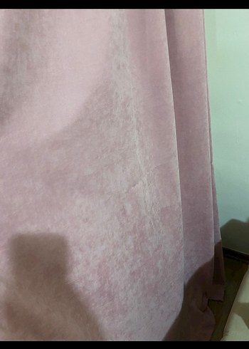 Modern Klasik Pastel Pembe Fon Perde - Görsel 7