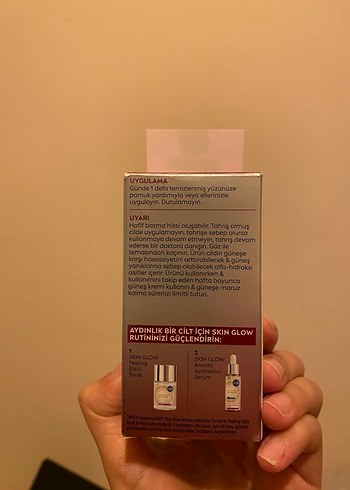 Nivea Luminous Skin Glow Peeling Etkili Tonik 100 ml - Görsel 2