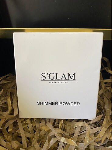 Beden S?GLAM SHIMMER POWDER WHITE