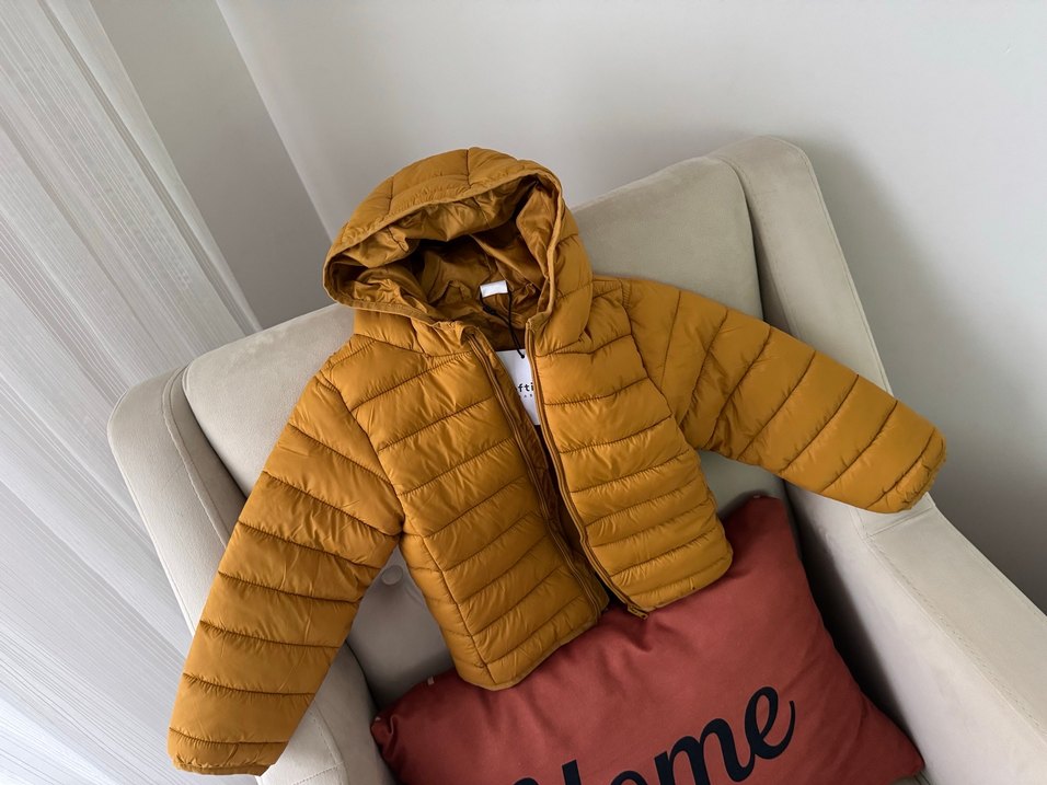 Parlak Kahverengi Erkek Çocuk Mont - Görsel 3