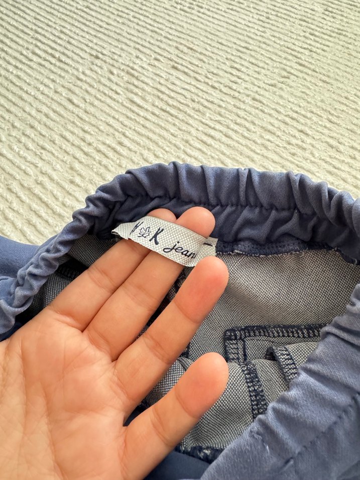 Erkek Çocuk Gri Regular Fit Denim Pantolon - Görsel 3