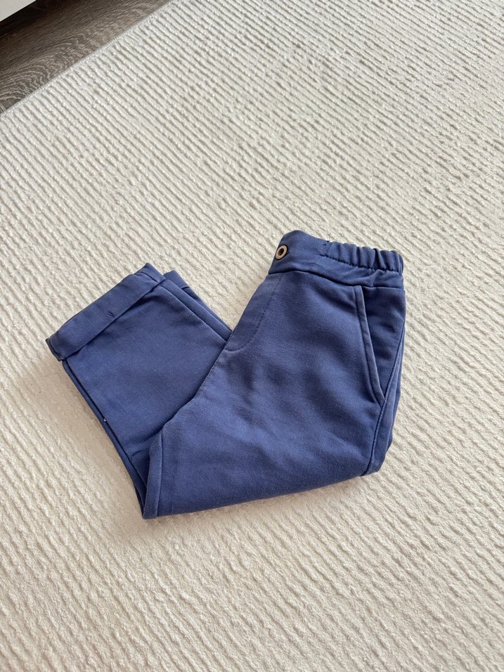 Erkek Çocuk Gri Regular Fit Denim Pantolon - Görsel 2