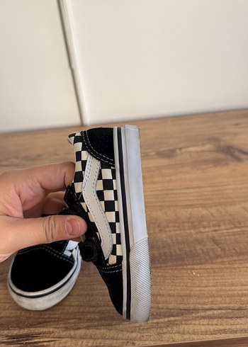 22 Beden siyah Renk Vans çocuk ayakkabı