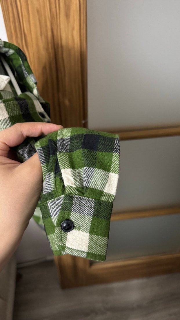 Gap çocuk Yeşil Uzun Kollu Düğmeli Gömlek - Görsel 2