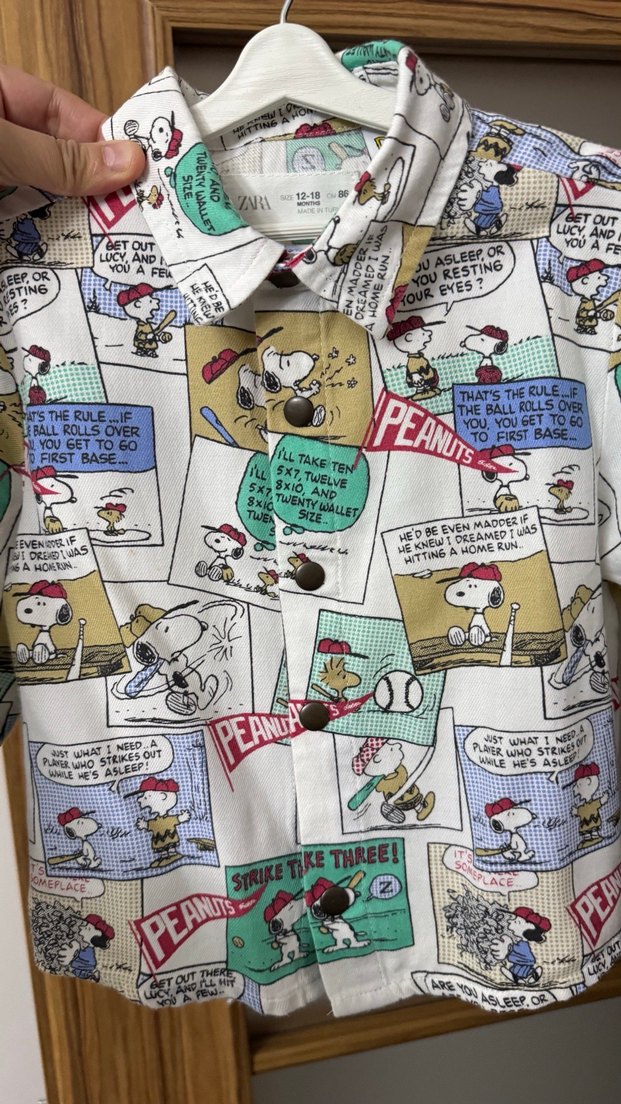 Erkek Çocuk Baskılı Uzun Kollu Gömlek - Görsel 2