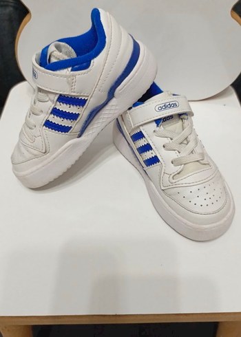 Erkek Çocuk Beyaz Spor Ayakkabı Velcro - Görsel 3