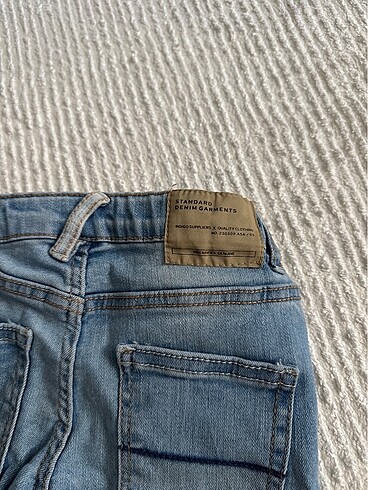 9-12 Ay Beden lacivert Renk Zara bebek jean