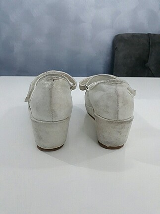 29 Beden beyaz Renk Taşlı özel gün ayakkabısı