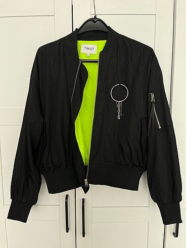 Twist bomber ceket