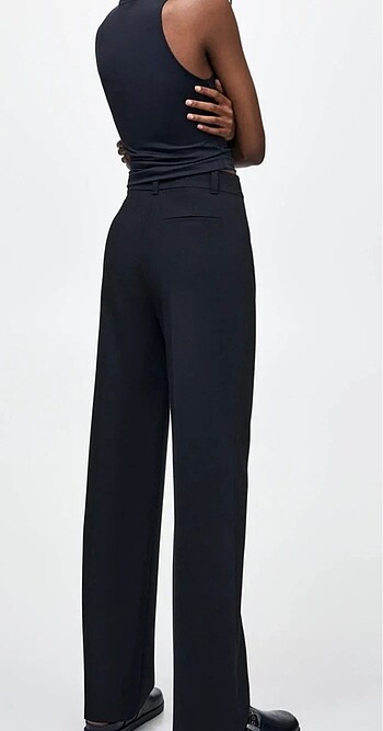 Pull and Bear Pull and bear siyah pantolon