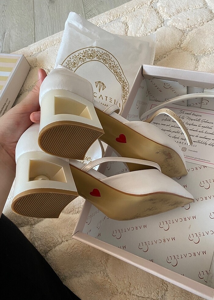 Marcatelli gelin ayakkabısı - Görsel 3