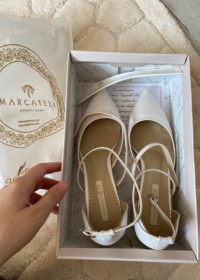 Marcatelli gelin ayakkabısı - Görsel 4