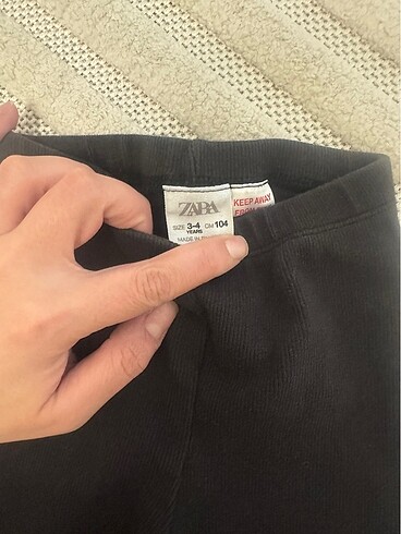 Zara Zara Kız Çocuk Tayt