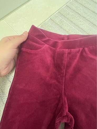 LC Waikiki Kadife Kız Çocuk Tayt
