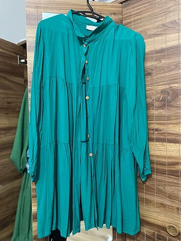 Yeşil tunik