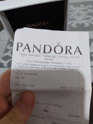 Beden PANDORA ORJİNAL BİLEKLİK