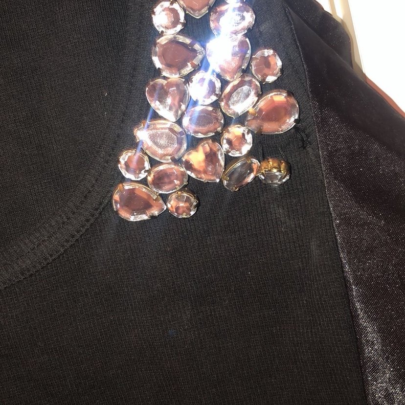 Çok şık taş detaylı atlet - Görsel 3