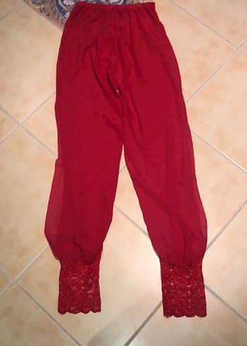 Çok şık şifon pijama takımı - Görsel 4