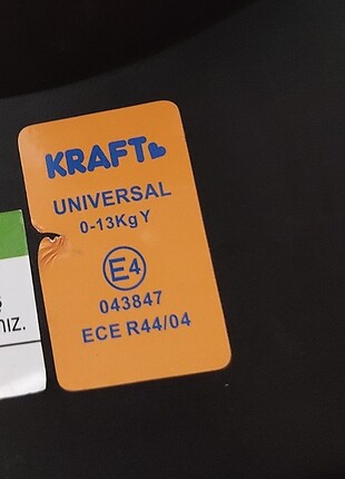 0 - 13 kg Beden siyah Renk Kraft Ana Kucağı
