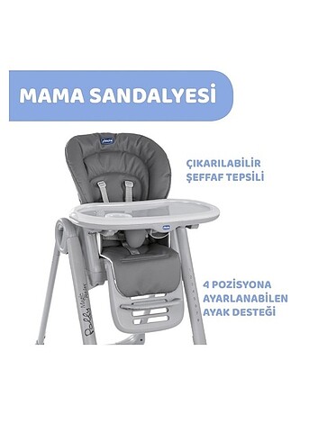 Chicco Polly Magic Relax Mama Sandalyesi  - Görsel 6