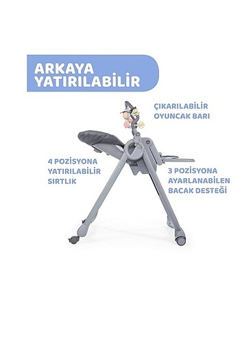 Chicco Polly Magic Relax Mama Sandalyesi  - Görsel 8