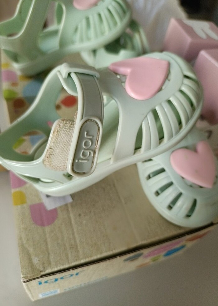 İgor Sandalet Tobby Gloss Love 20 numara - Görsel 3