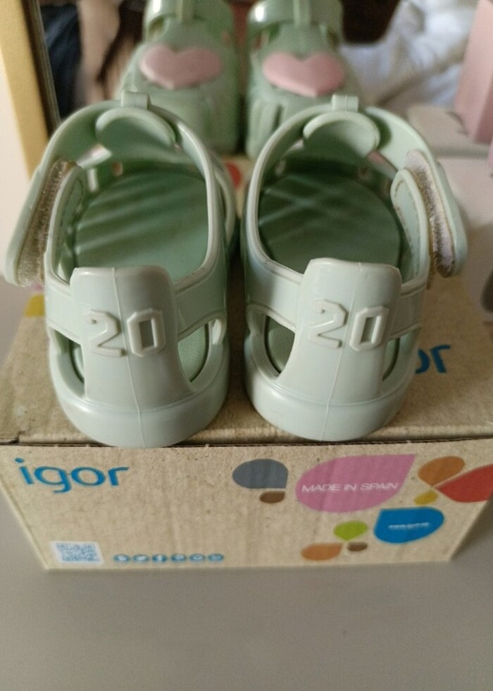 İgor Sandalet Tobby Gloss Love 20 numara - Görsel 4