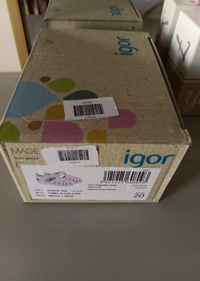 İgor Sandalet Tobby Gloss Love 20 numara - Görsel 5
