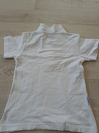 5 Yaş Beden beyaz Renk Lacoste tişört 
