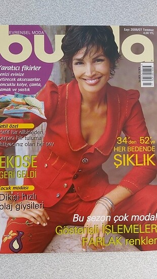 Burda Evrensel Moda Dergisi Temmuz 2006