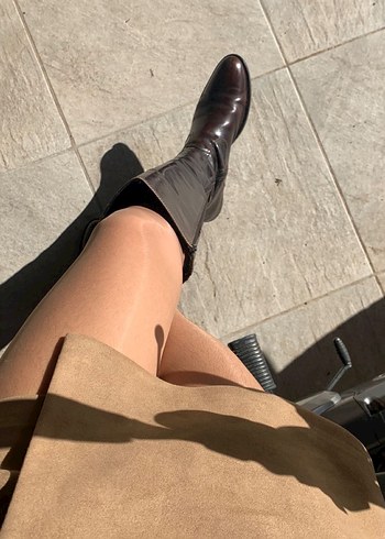 Ten rengi tül çorap - Görsel 2