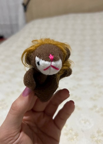 Renkli Parmak Kuklaları Seti 12 adet - Görsel 10