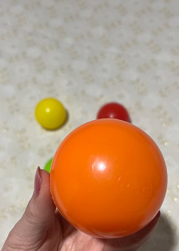 Renkli Plastik Oyun Topları Seti - Görsel 3