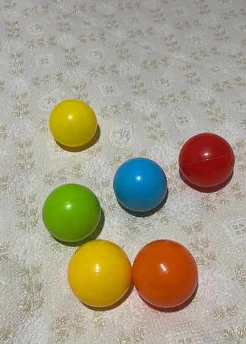 Renkli Plastik Oyun Topları Seti - Görsel 2