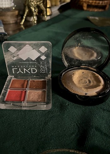 LYKD Siyah Göz Farı Paleti ve not pudra - Görsel 2