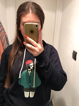 Adidas Lacivert sweat 