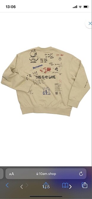 10:am sweatshirt