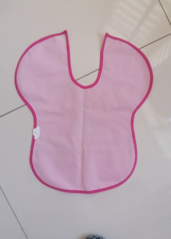 Fisher-Price Baskılı Pembe Bebek Önlüğü - Görsel 3