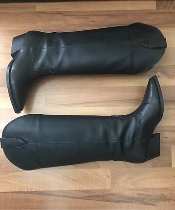 Siyah Kovboy Model Çizme