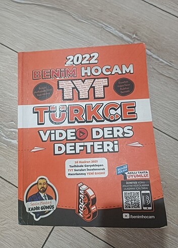 Benim hocam tyt Türkçe video ders kitabi 