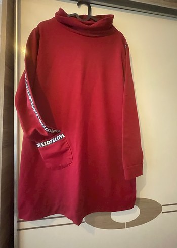 Gri Midi Kadın Triko Elbise - Görsel 3