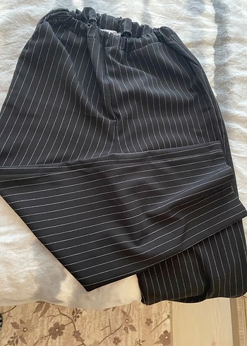 Kadın Siyah Çizgili tunik takım - Görsel 3