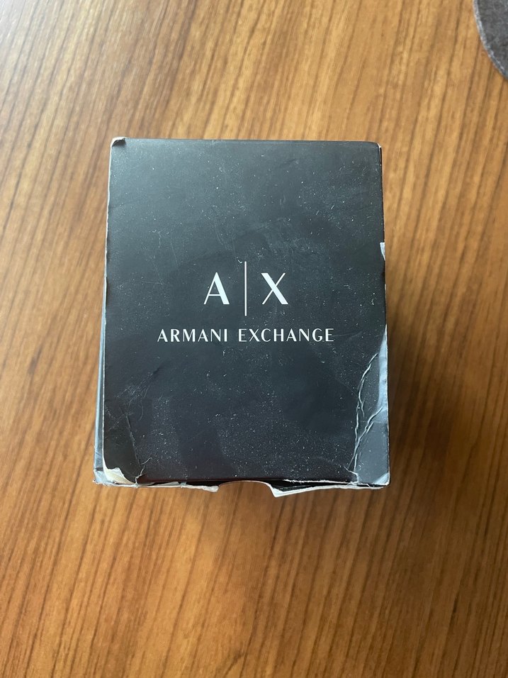 A|X Siyah Modern Erkek Kol Saati - Görsel 5