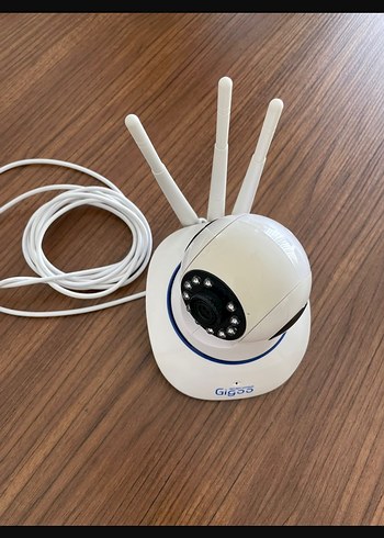 Beyaz Bebek Kamerası ve Monitörü