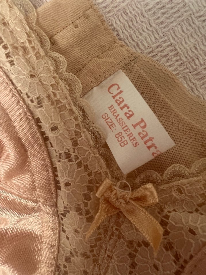 Bej Dantel Detaylı Saten Sütyen Takımı - Görsel 4