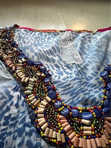 Deniz elbisesi mayo üstü pareo - Görsel 2