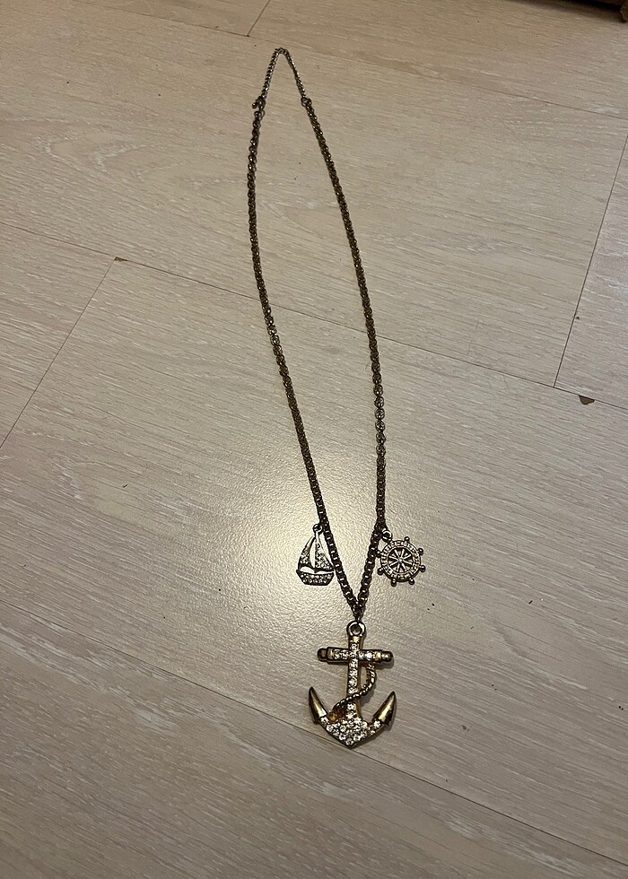 Yzun çapalı kolye - Görsel 2