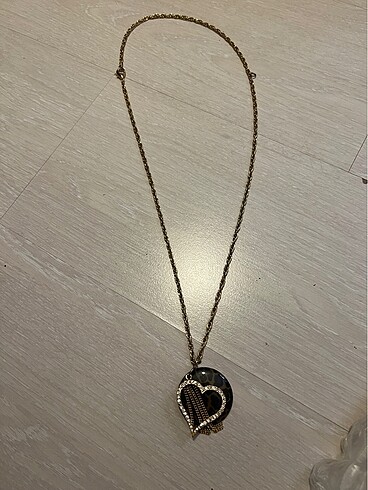 Uzun leoparlı kolye - Görsel 2