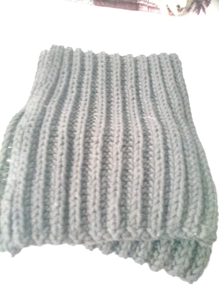 Gri Erkek Midi Boy Atkı - Görsel 3